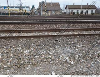 Photo Textures of Background Railway